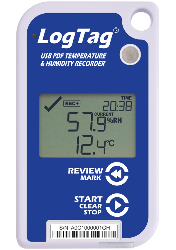 LogTag Recorders Temperature and Humidity Data Logger